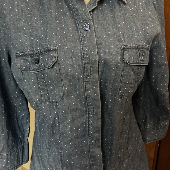 💜Apt. 9 cure long sleeve button down blouse.💜 - Picture 3 of 6